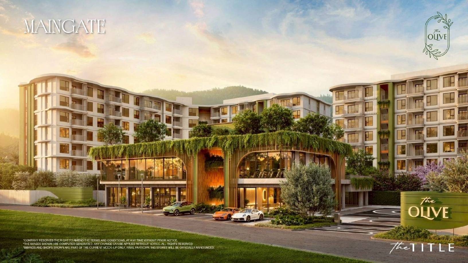 The Olive condominium in Naiyang Beach, Phuket