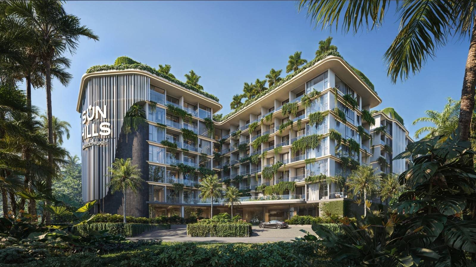 Sun Hills Lakeside condominium in Layan Beach, Phuket