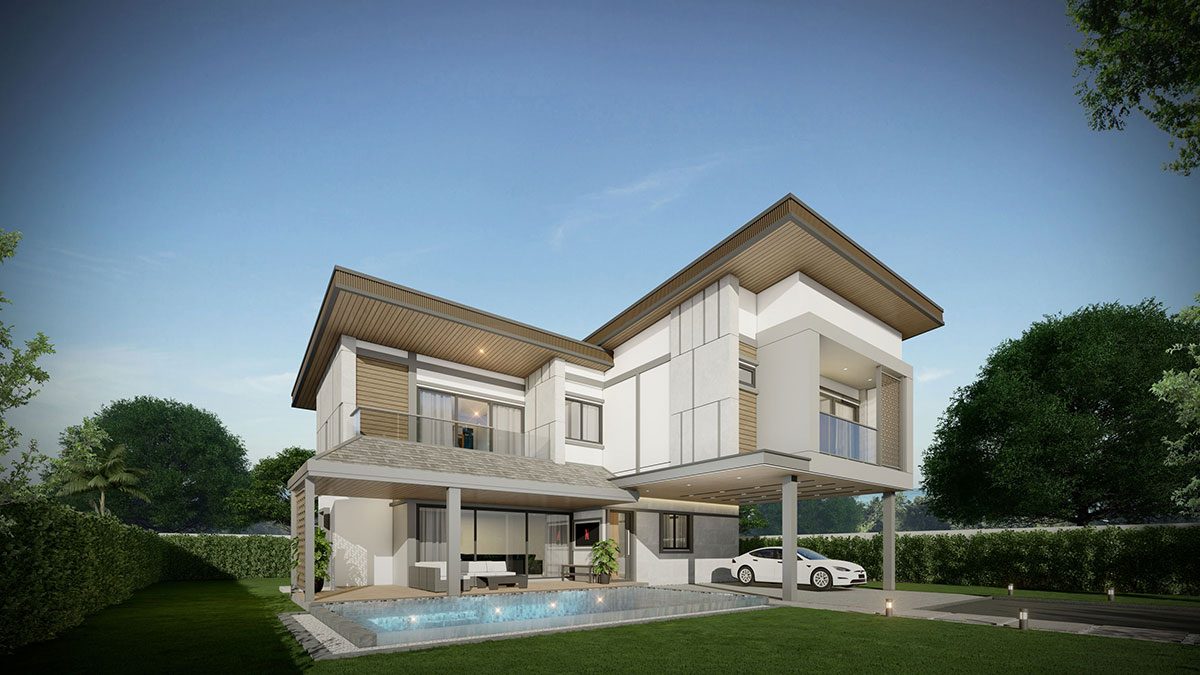 Zensiri Estate villa in Jomtien, Pattaya