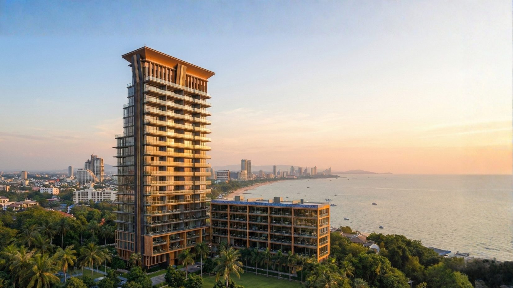 Sea Sky By Sands condominium in Bang Lamung, Pattaya