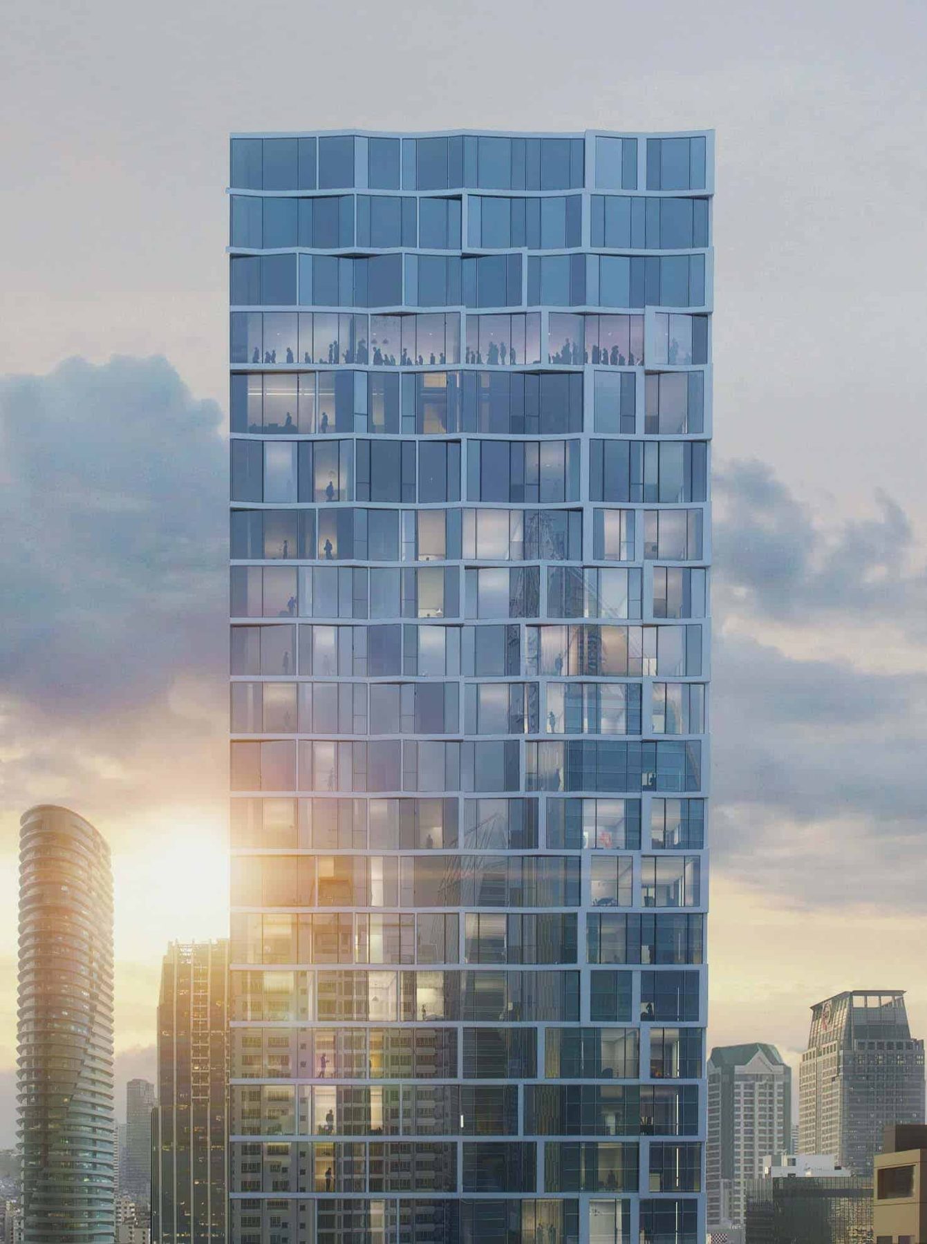 Scope Langsuan condominium in Lumphini, Bangkok