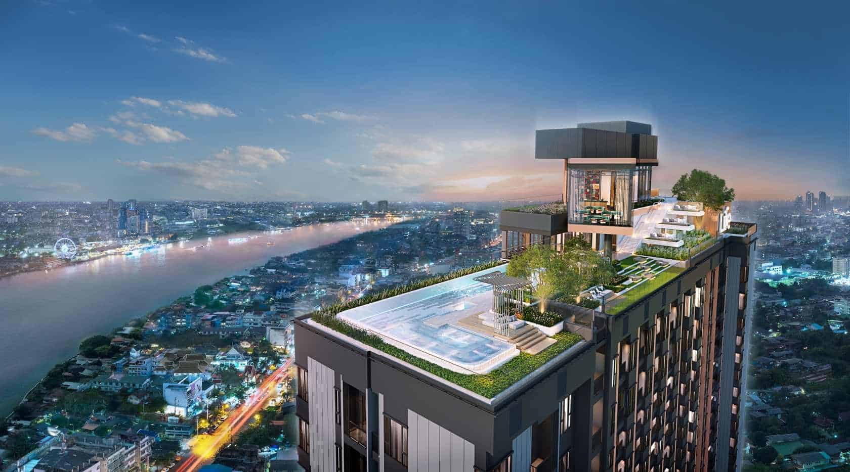 Life Charoennakhon - Sathorn condominium in Riverside, Bangkok